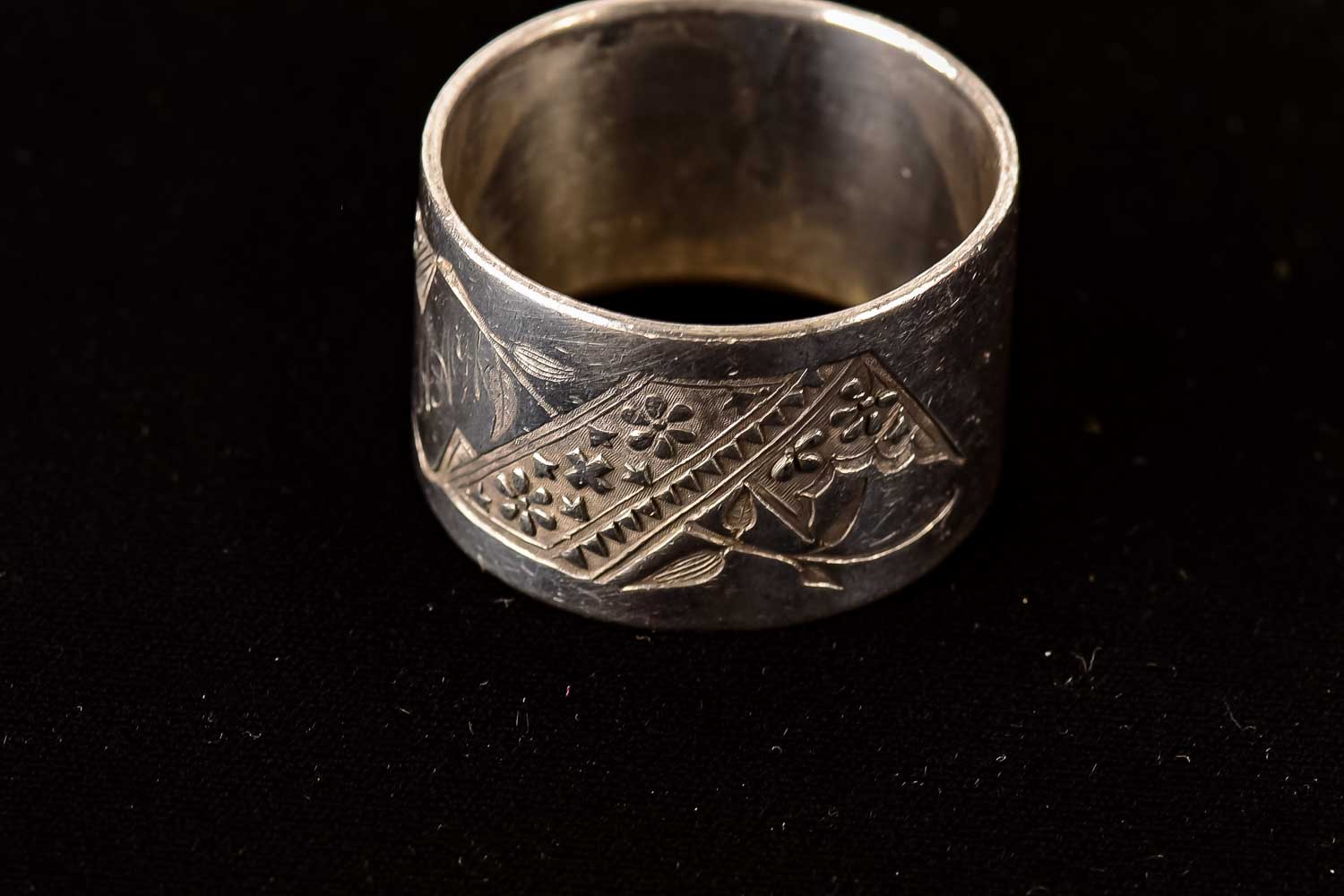 Collection of Silver-Toned Napkin Rings