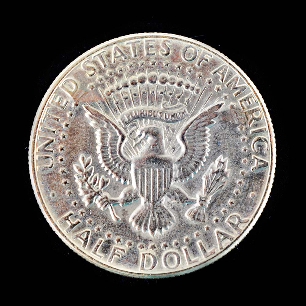 24K Gold Plated Kennedy Half Dollar