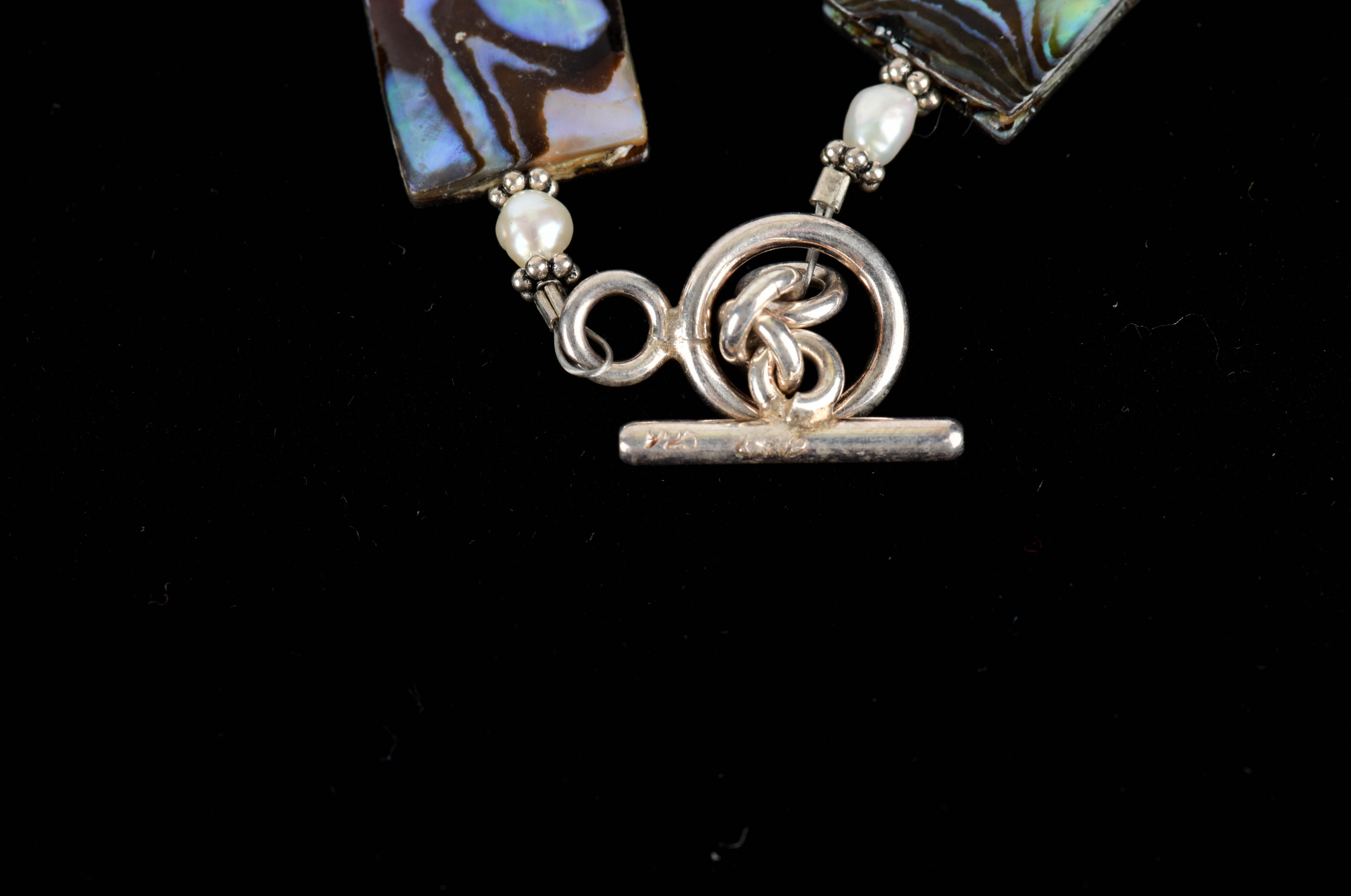 Five Stone and Silver Tone Bracelets