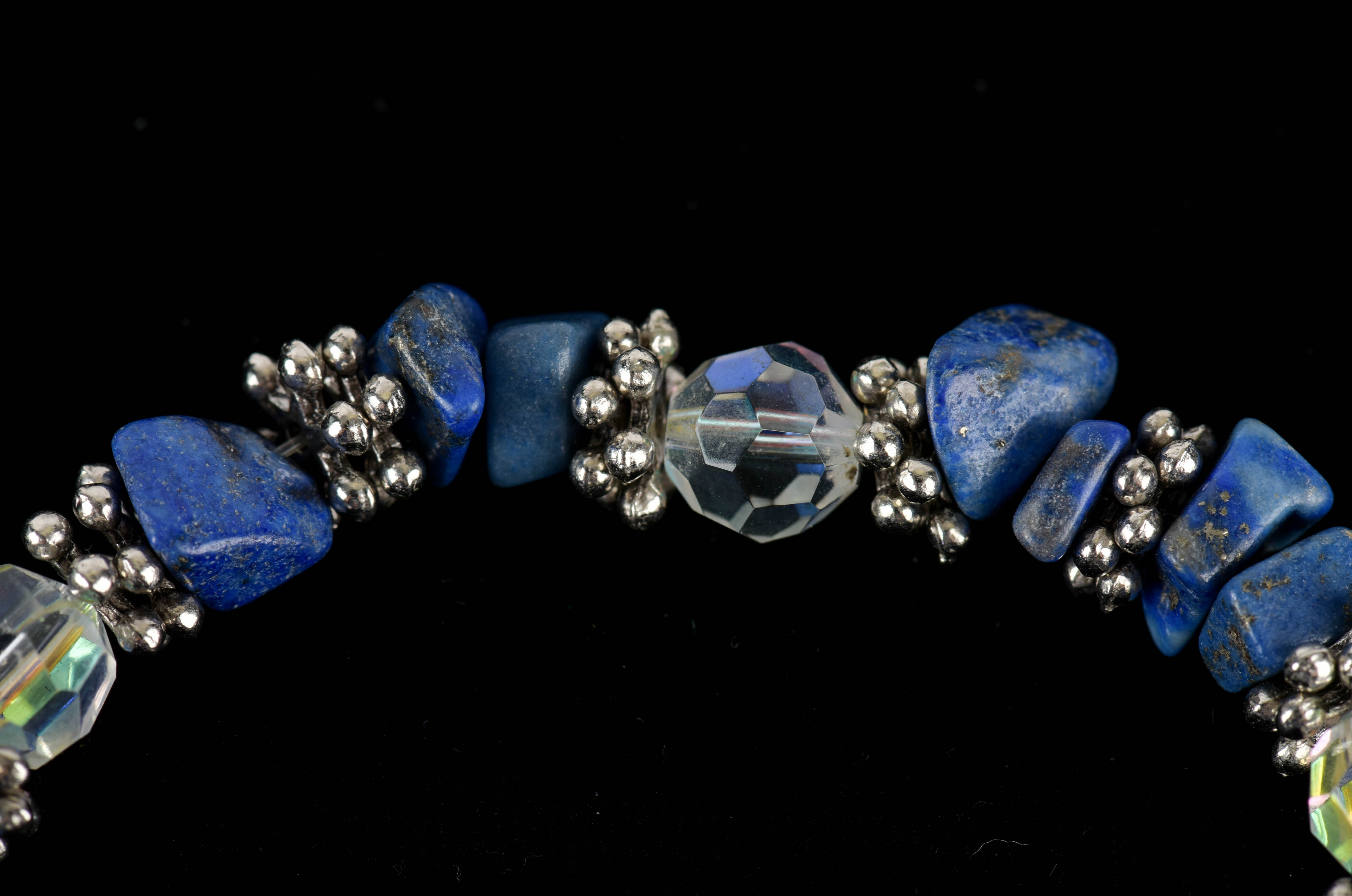 Five Stone and Silver Tone Bracelets