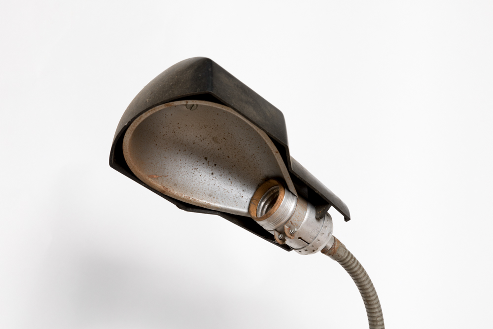 Vintage Black and Decker 6" Bench Grinder with Lamp