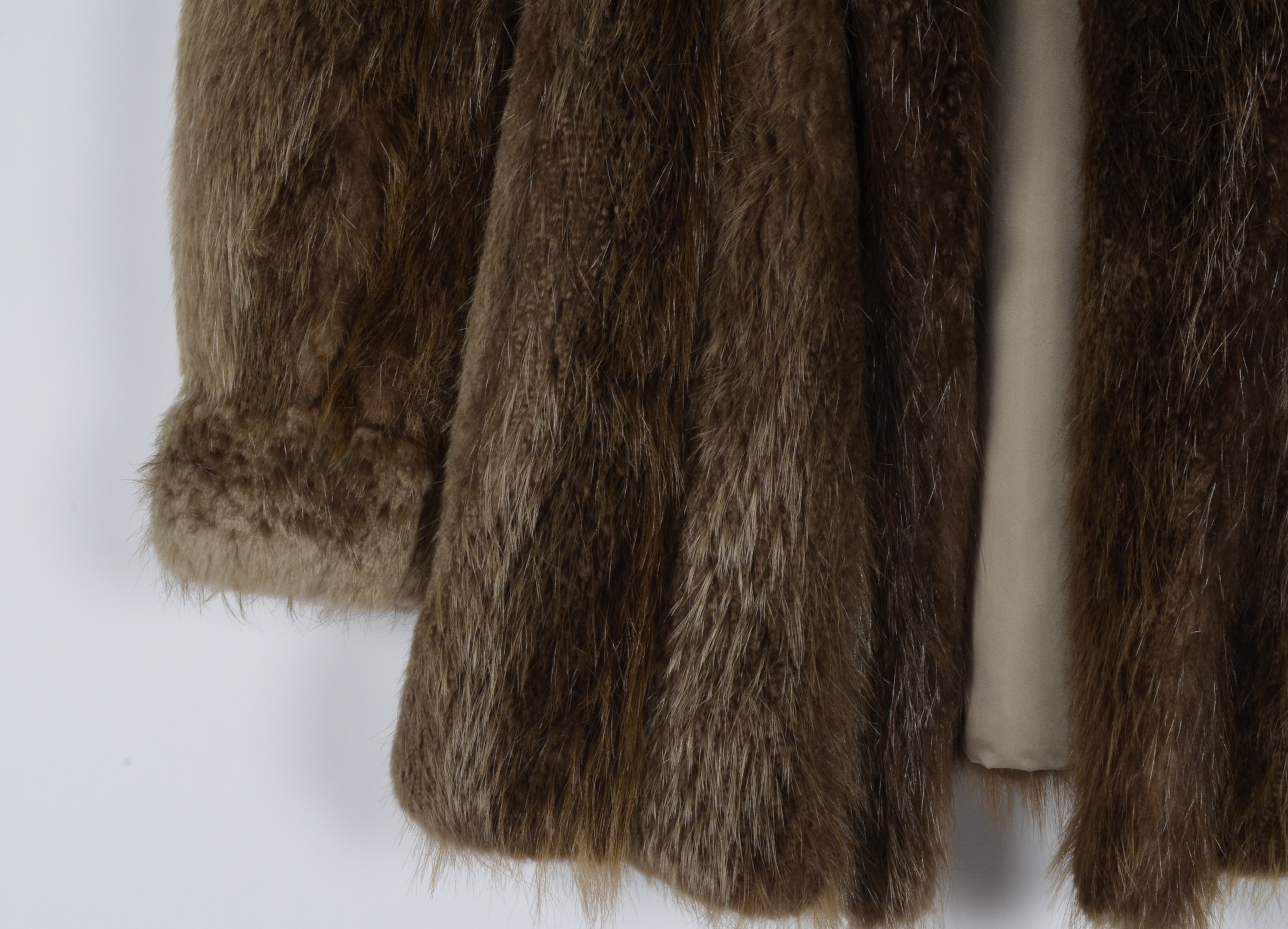 Raccoon Fur Jacket by Kakas Furs