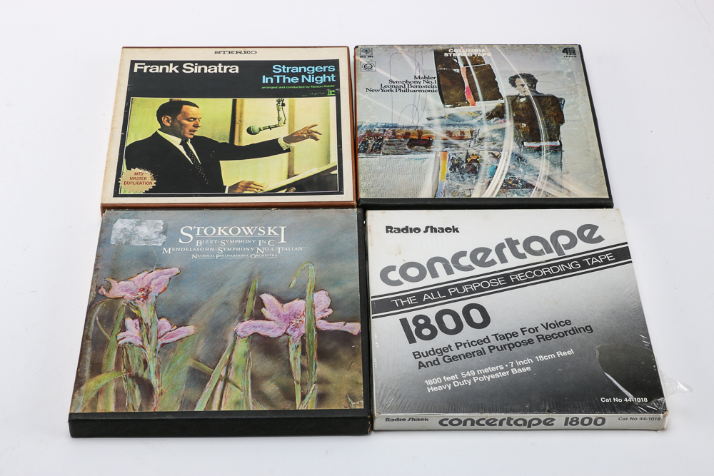 Herb Alpert, Sinatra and Other Reel-to-Reel Tapes