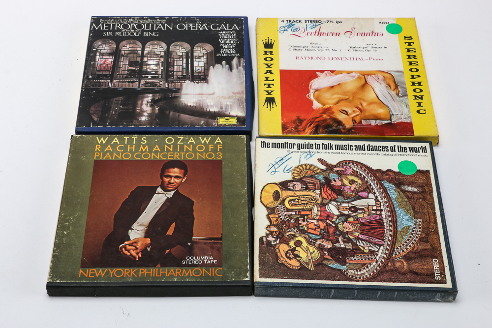 Herb Alpert, Sinatra and Other Reel-to-Reel Tapes