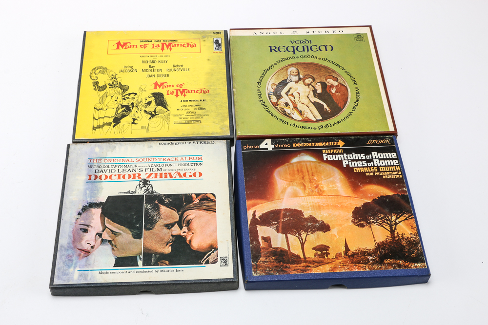 Herb Alpert, Sinatra and Other Reel-to-Reel Tapes