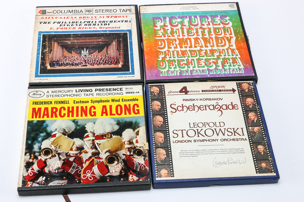 Herb Alpert, Sinatra and Other Reel-to-Reel Tapes