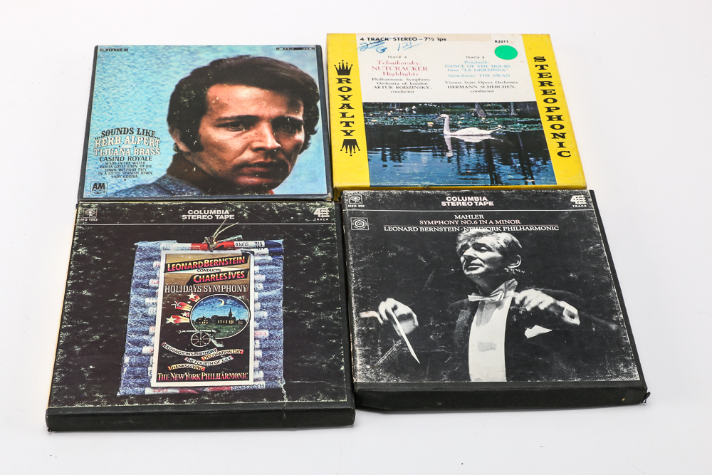 Herb Alpert, Sinatra and Other Reel-to-Reel Tapes