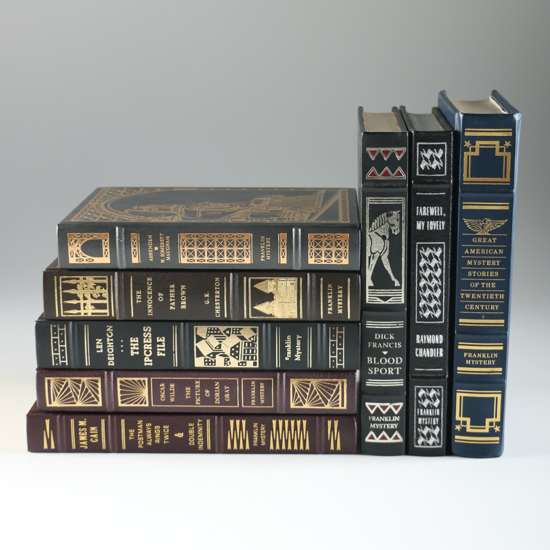 Collection of Franklin Library Mystery Books