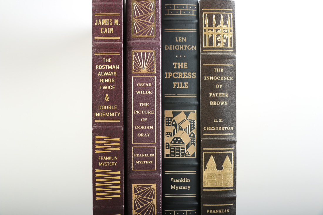 Collection of Franklin Library Mystery Books