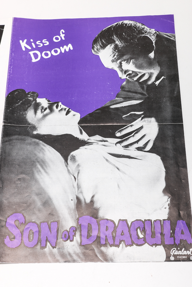 Original 1943 Realart "Son Of Dracula" Film Pressbook