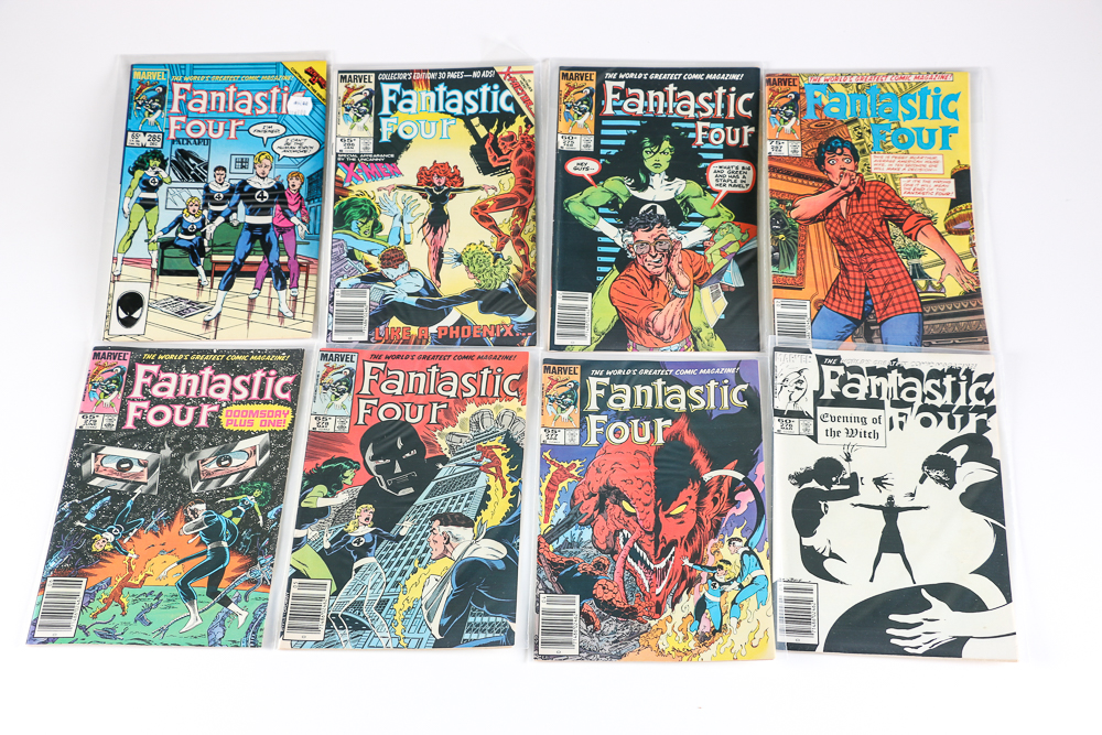 Collection of Marvel "Fantastic Four" Comics Featuring Galactus