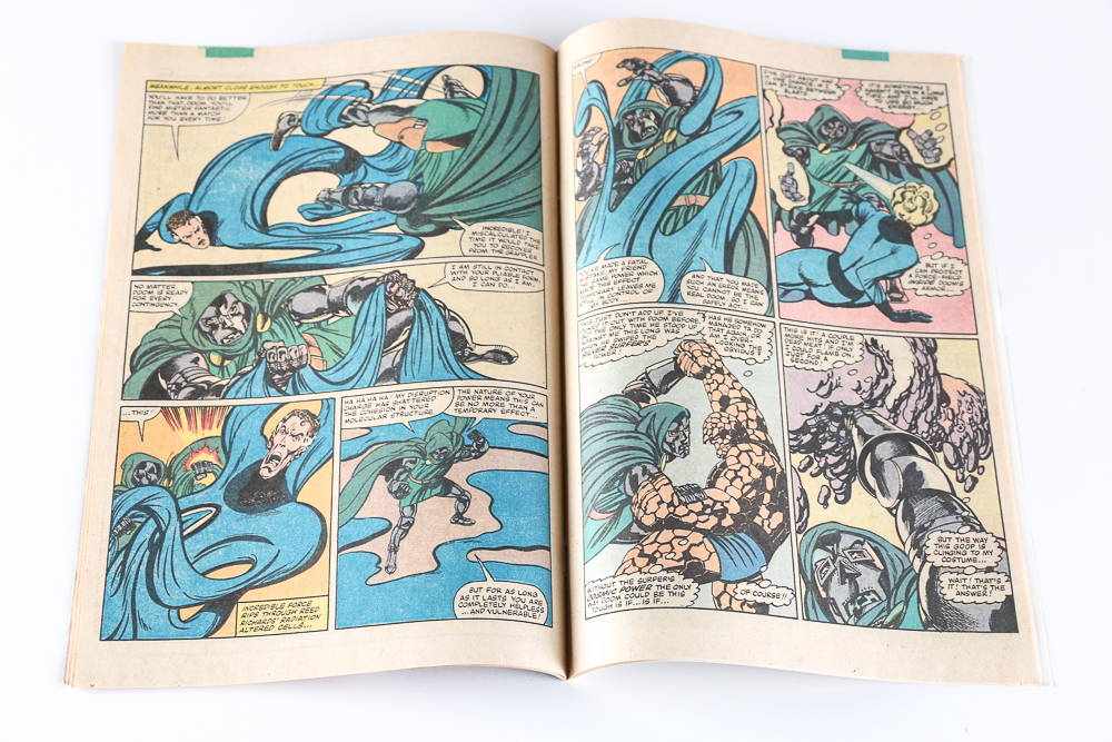 Collection of Marvel "Fantastic Four" Comics Featuring Galactus