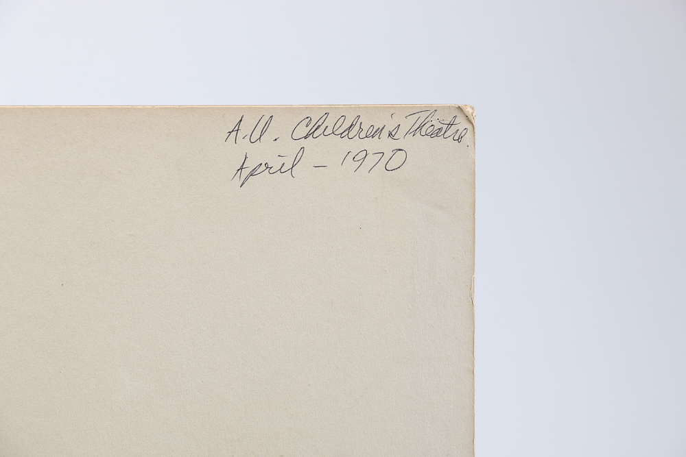 Collection of 1960s Hand-drawn Costume and Set Designs