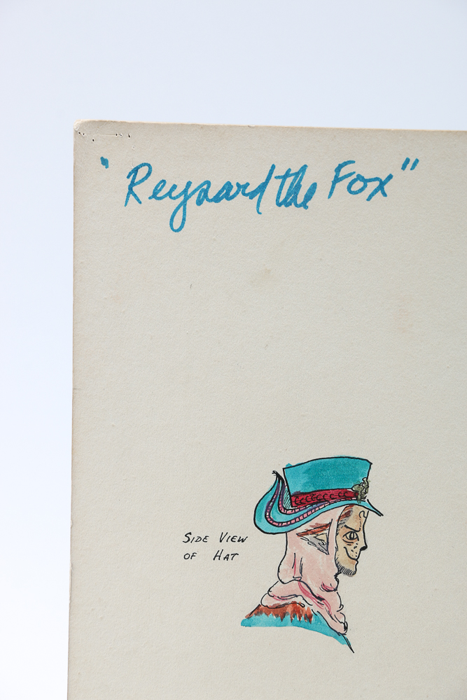 Collection of 1960s Hand-drawn Costume and Set Designs