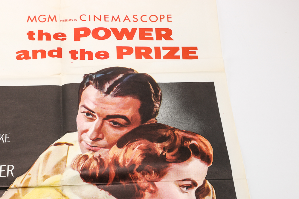 Original 1956 "The Power and the Prize" NSS Movie Poster
