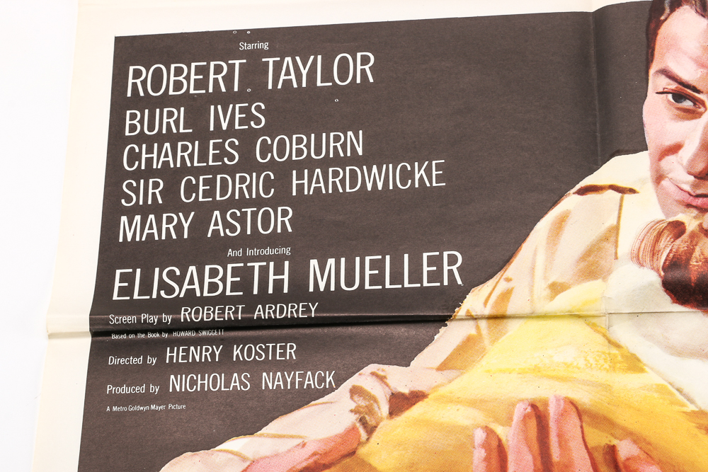 Original 1956 "The Power and the Prize" NSS Movie Poster