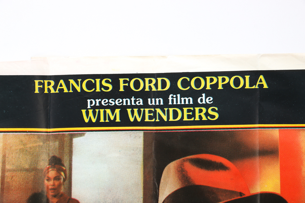 Vintage Spanish Movie Poster "Hammett, Investigacion en el Barrio Chino"