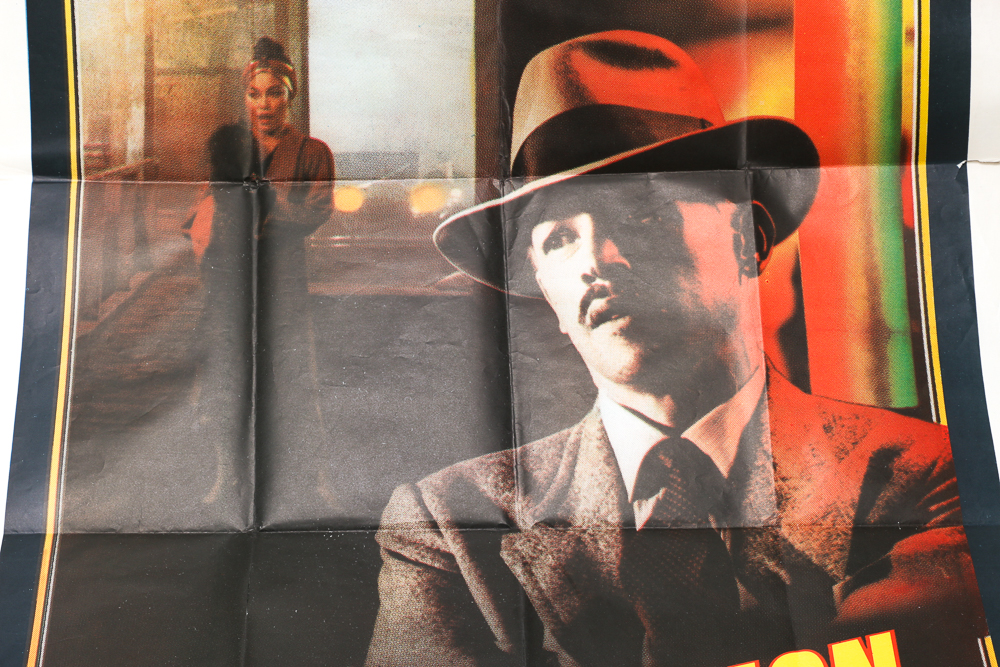 Vintage Spanish Movie Poster "Hammett, Investigacion en el Barrio Chino"