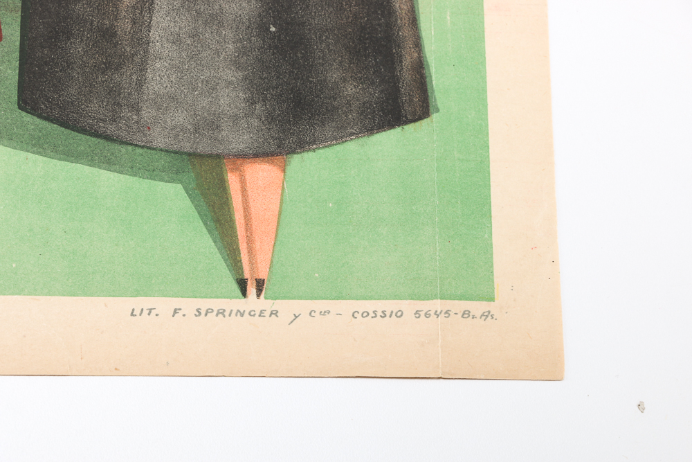 1951 Movie Poster "Cosas de Mujer"