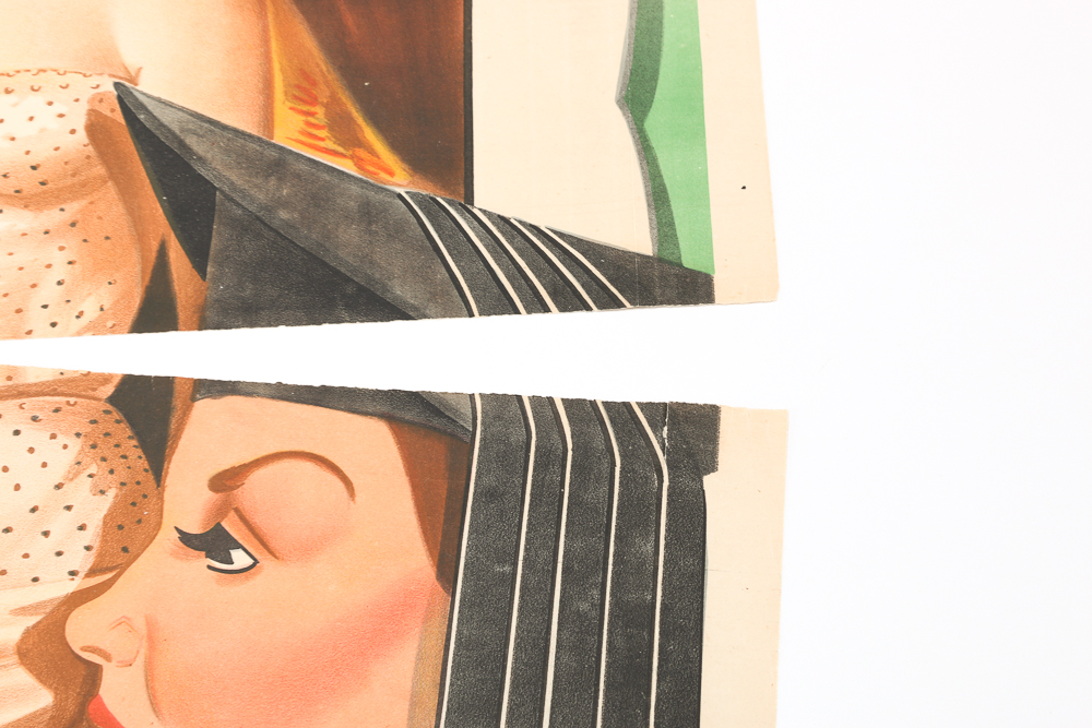 1951 Movie Poster "Cosas de Mujer"