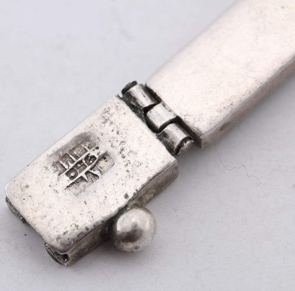 Sterling Silver and Malachite Parure