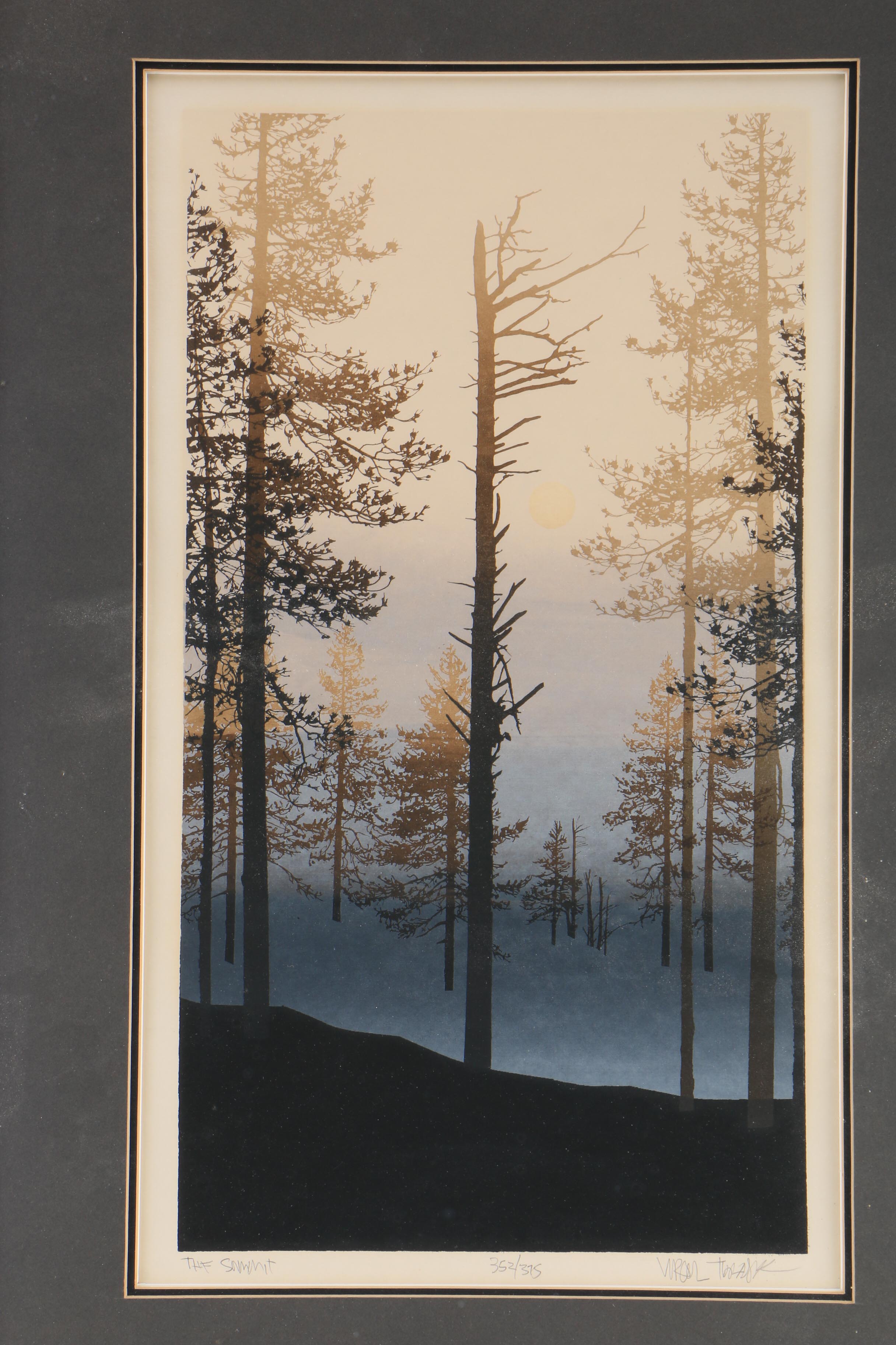 Signed Limited Edition Serigraph "The Summit"