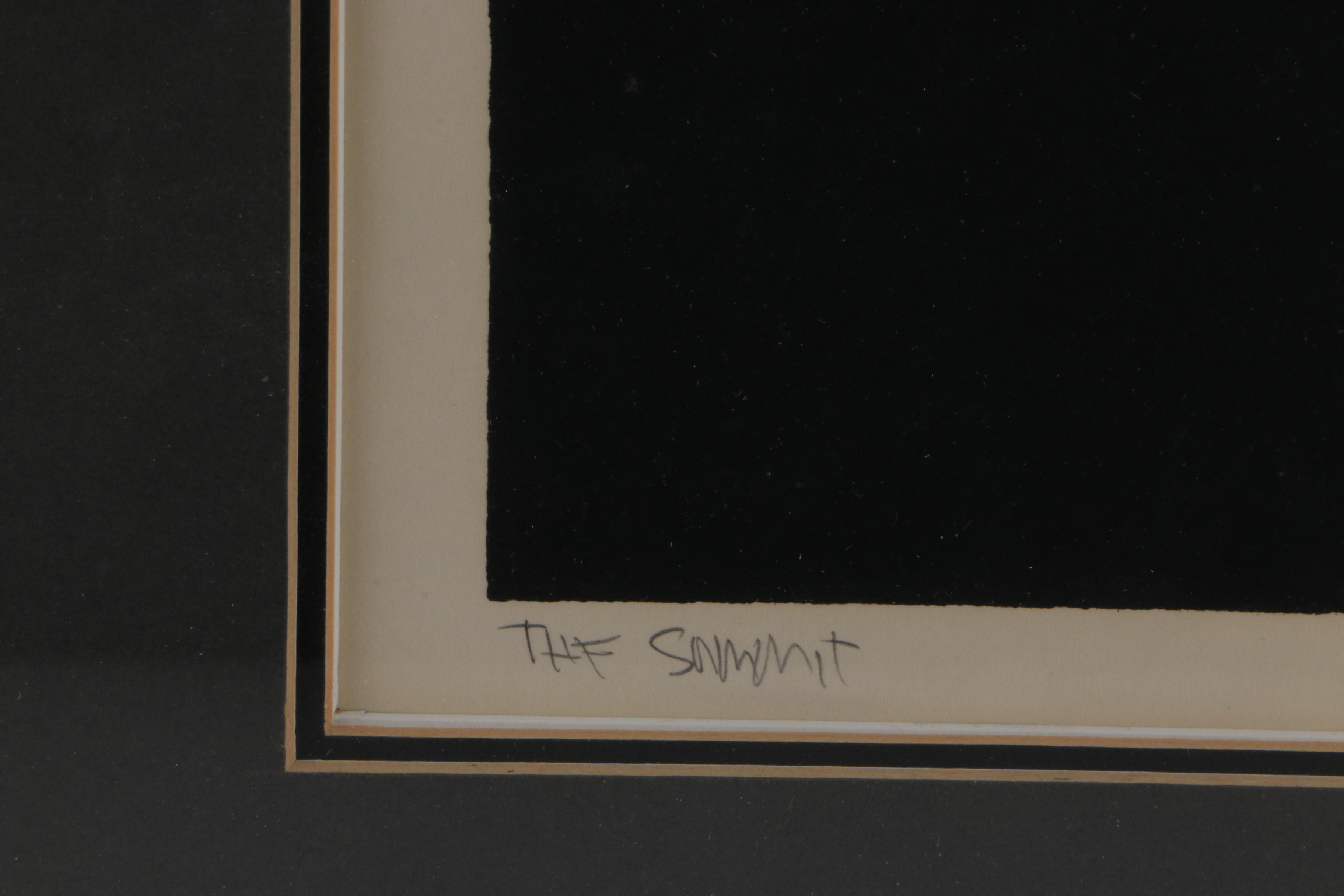 Signed Limited Edition Serigraph "The Summit"