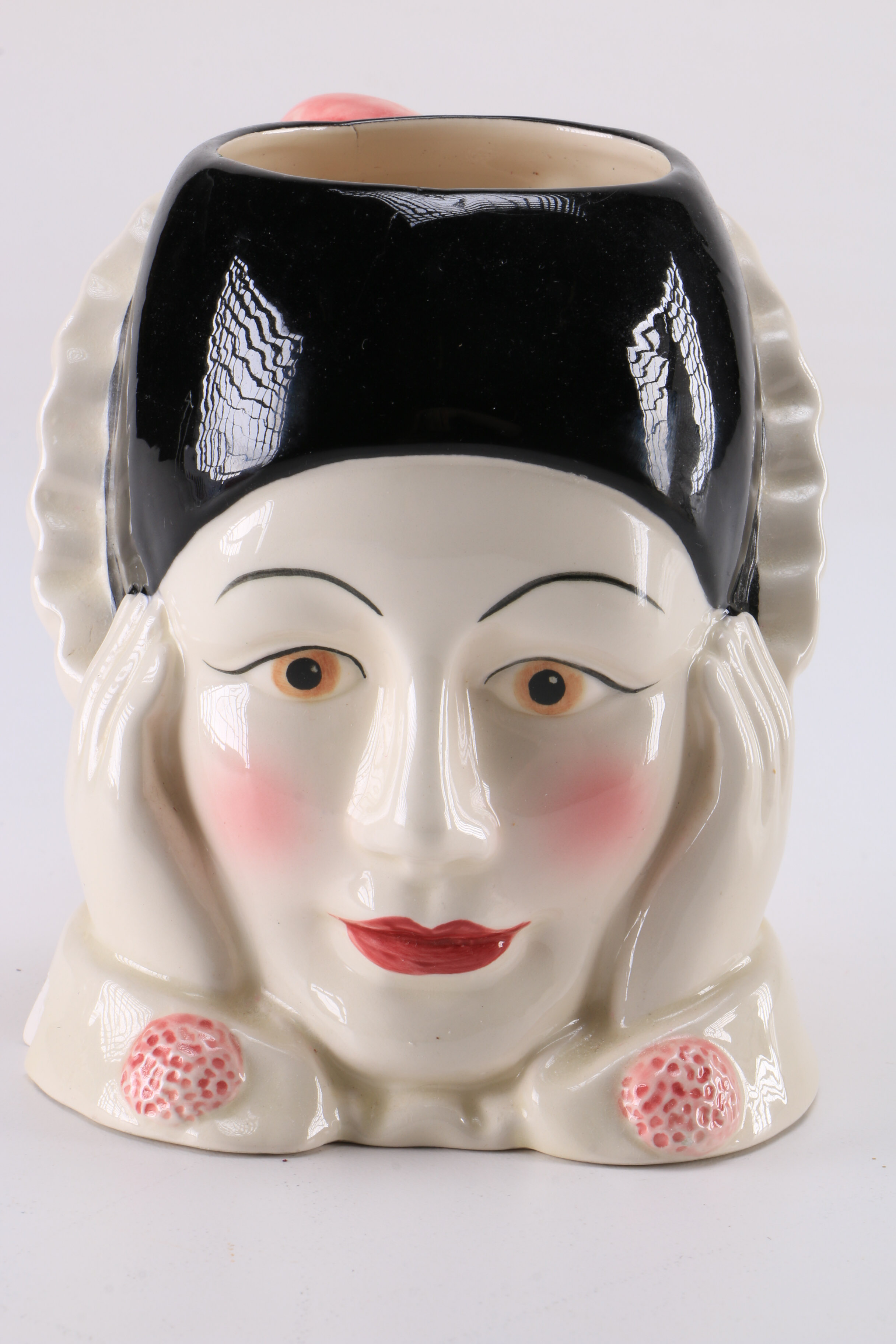 "Pierrot" Ceramic Clown Décor
