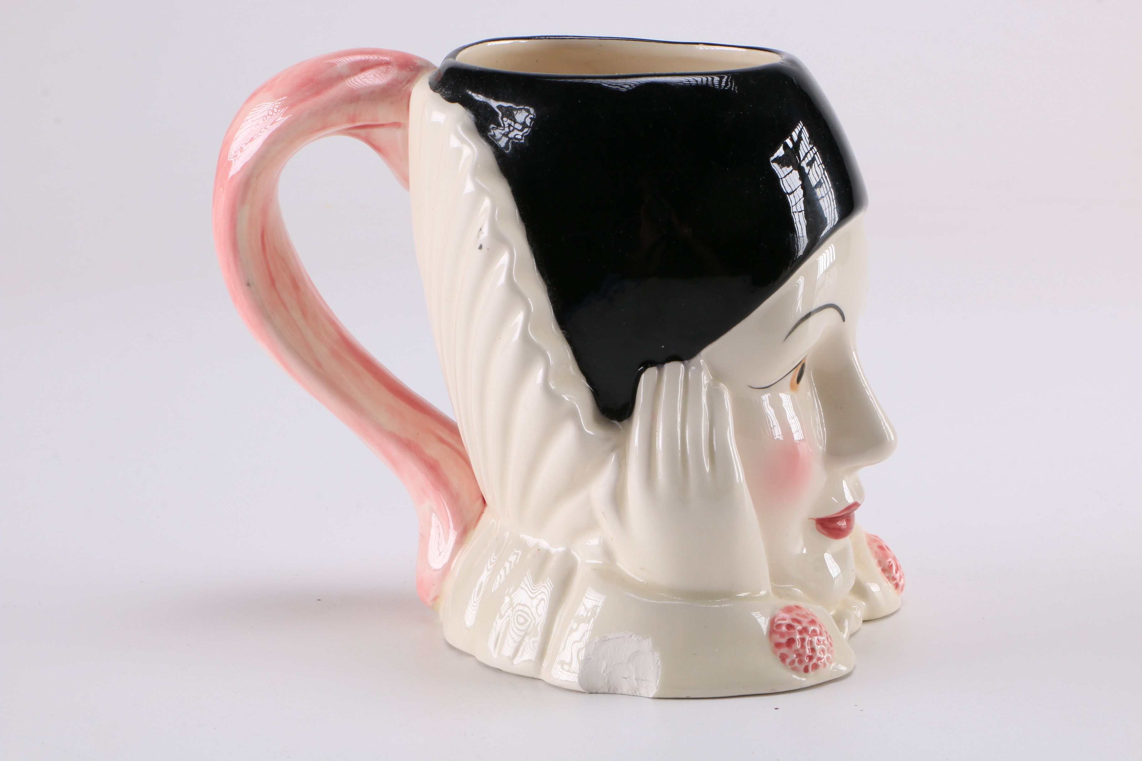 "Pierrot" Ceramic Clown Décor