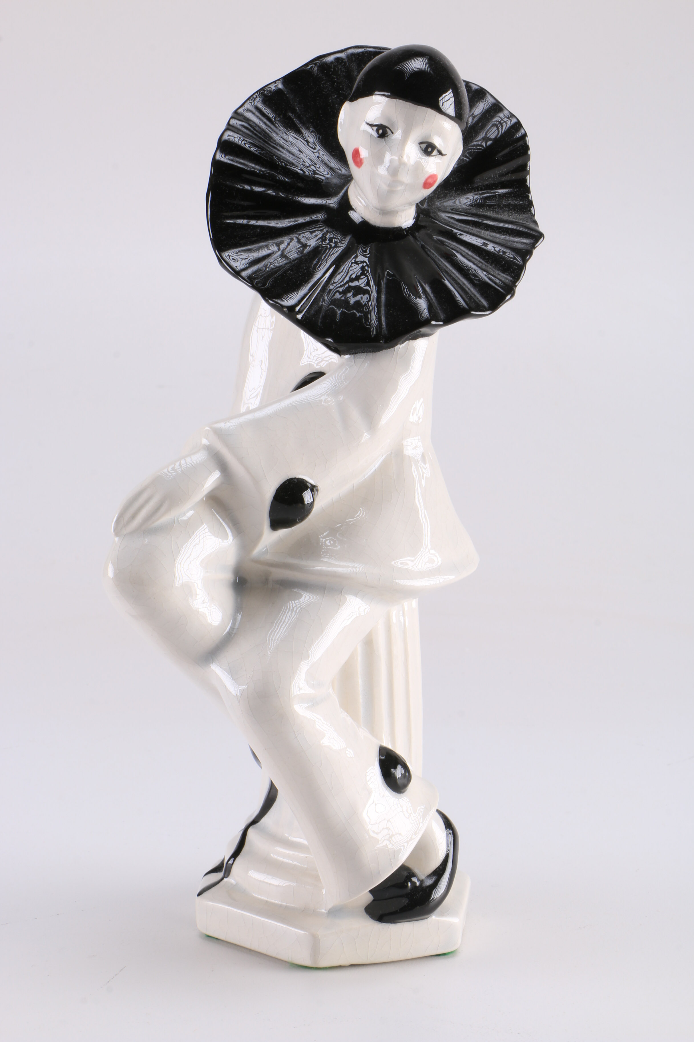 "Pierrot" Ceramic Clown Décor