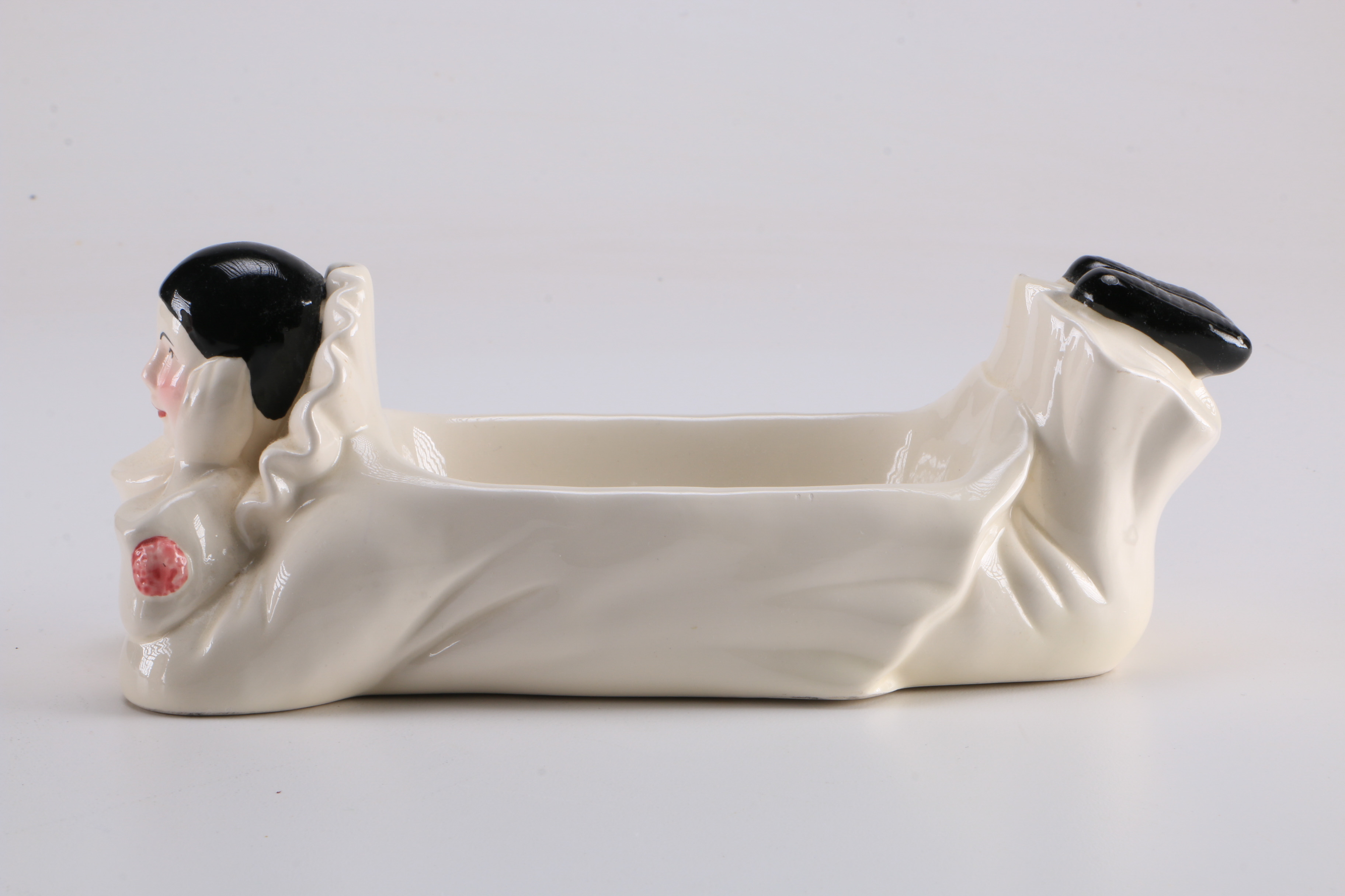 "Pierrot" Ceramic Clown Décor