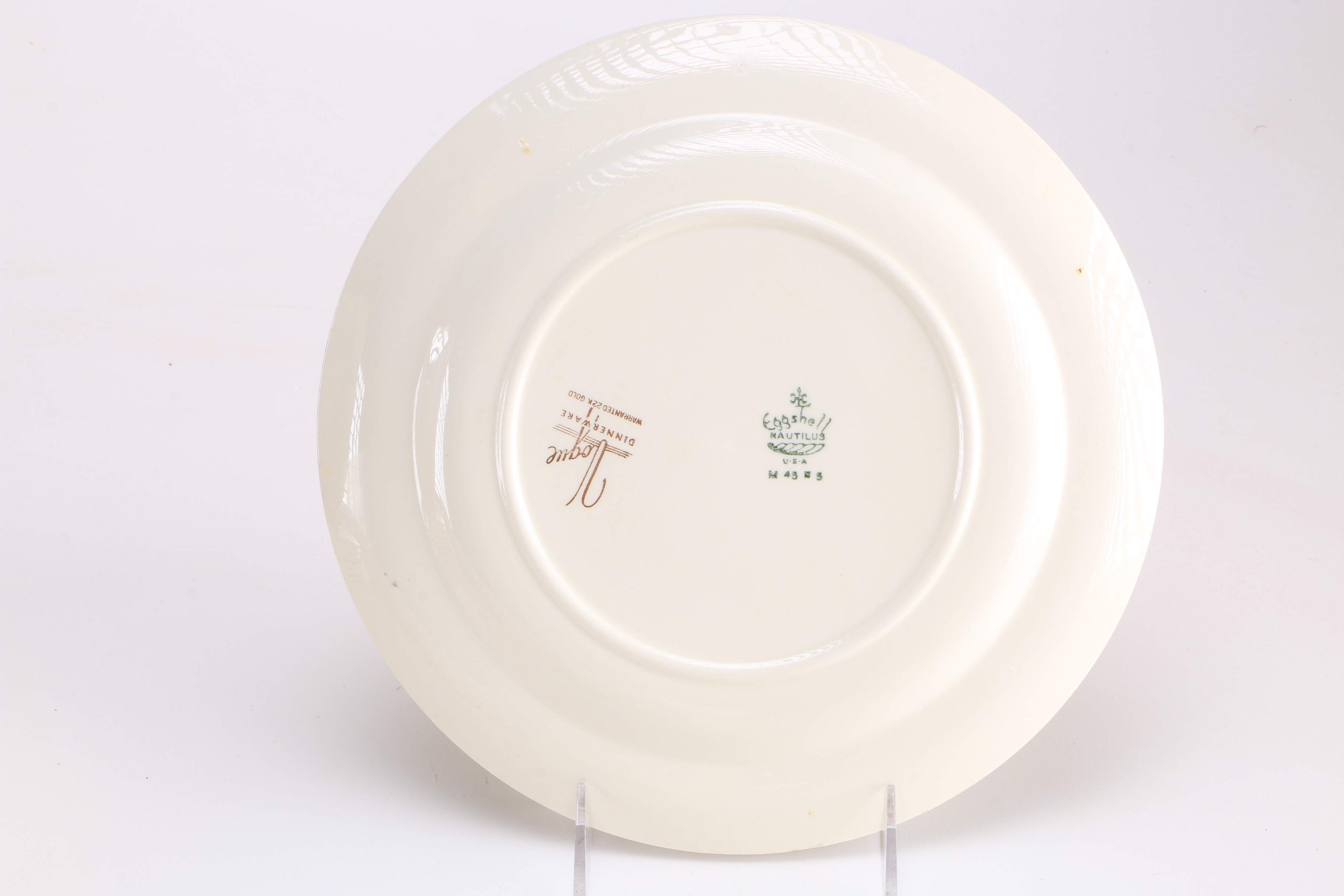 1945 Homer Laughlin "Eggshell Nautilus" China