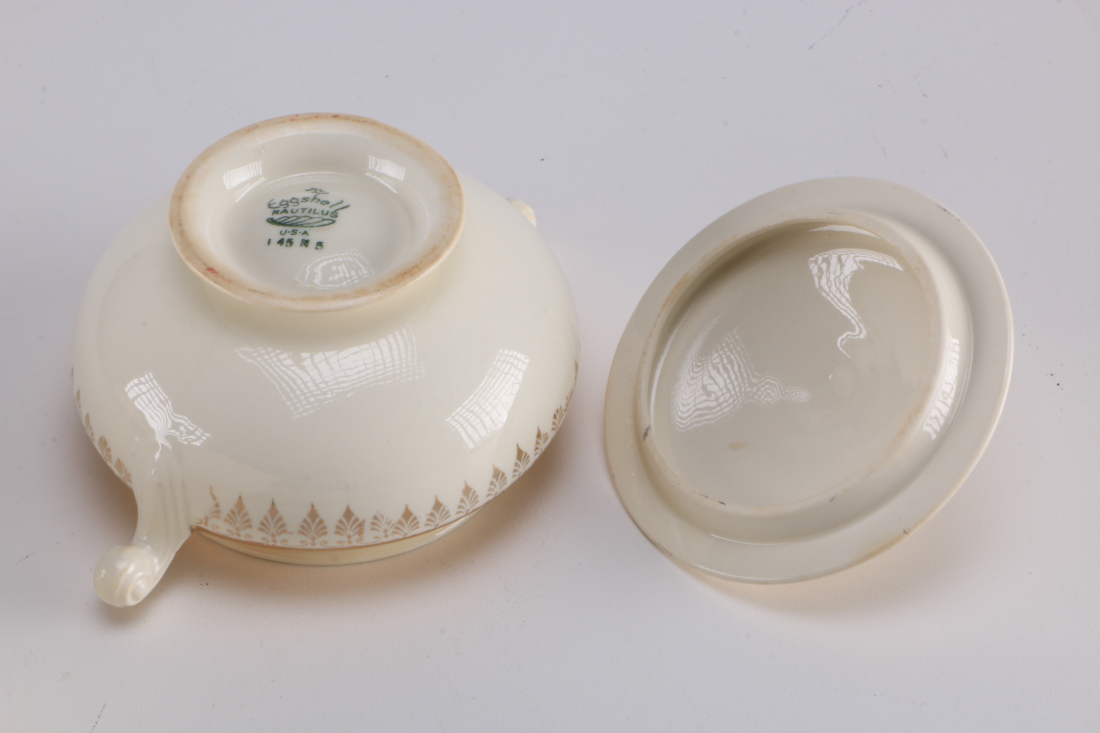 1945 Homer Laughlin "Eggshell Nautilus" China