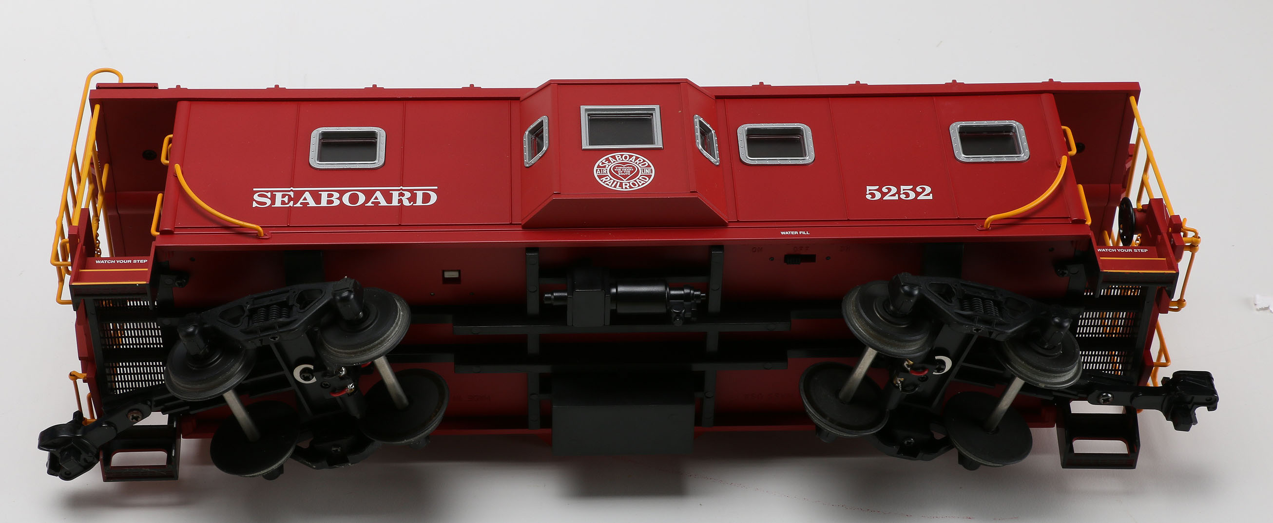 G-Gauge Usa Trains Seaboard Bay Window Caboose