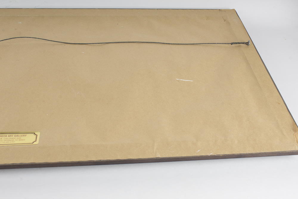 Bev Doolittle  Offset Lithograph "Two Indian Horses" with Arrow