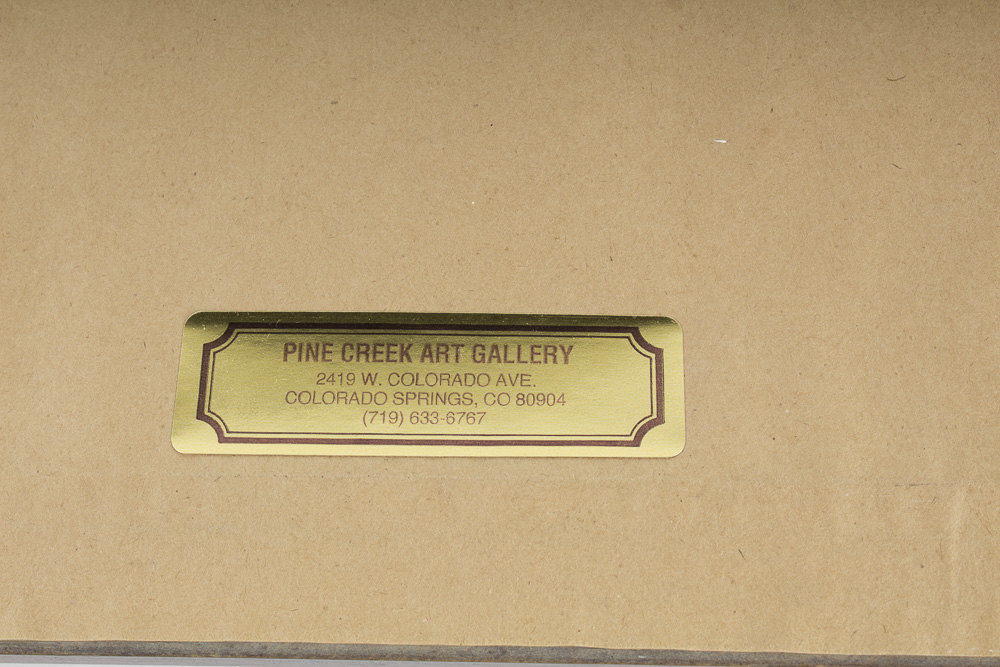 Bev Doolittle  Offset Lithograph "Two Indian Horses" with Arrow