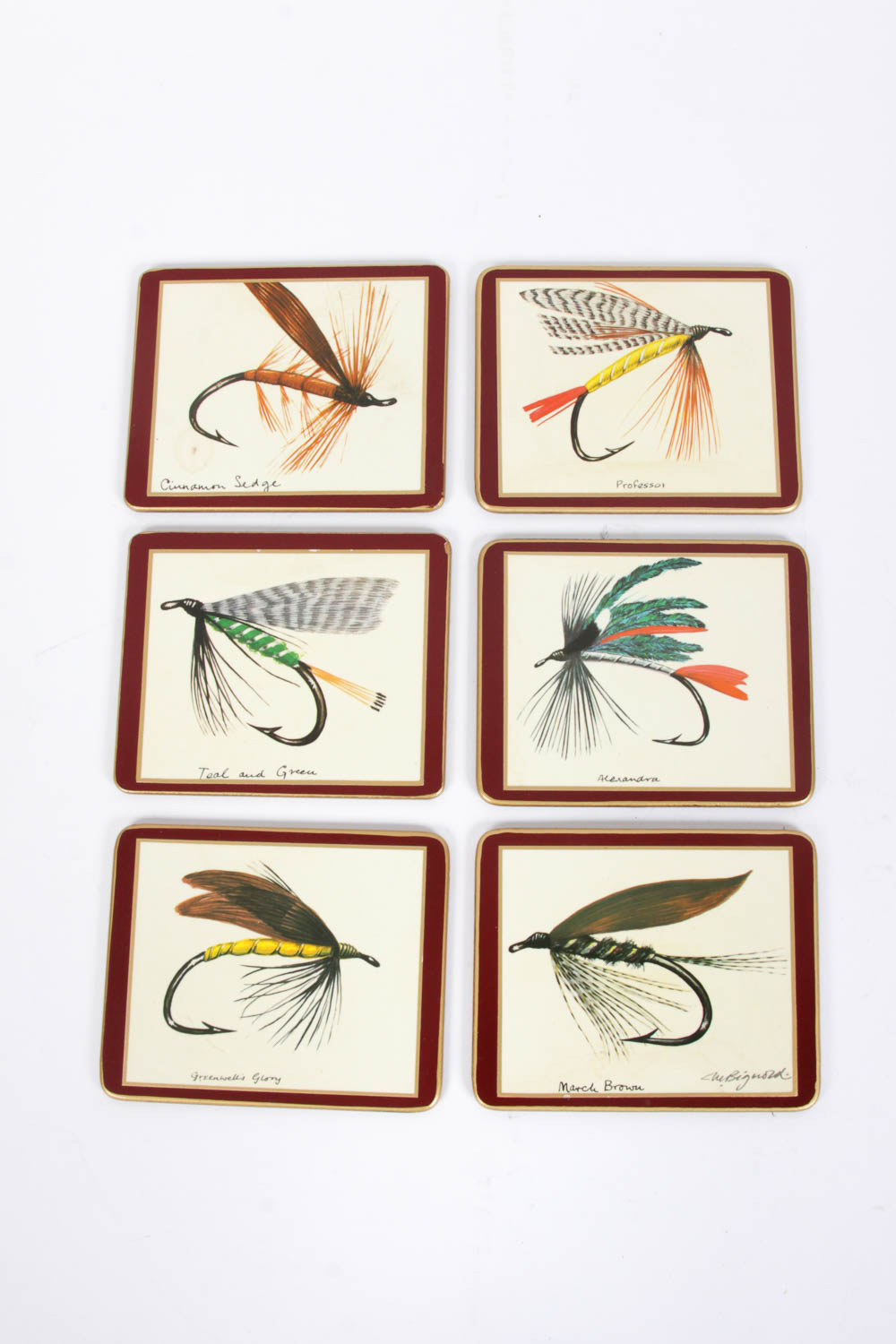 Two Vintage Drink Coaster Sets