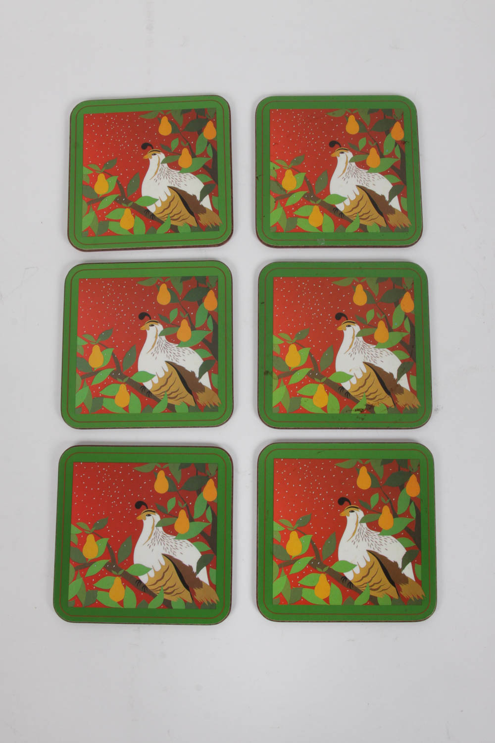 Two Vintage Drink Coaster Sets