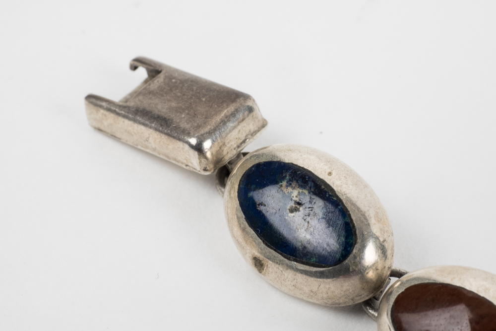 Sterling and Semi-Precious Stone Bracelet