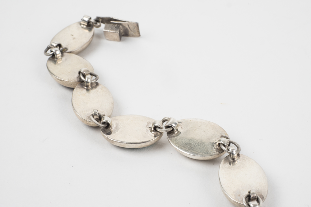 Sterling and Semi-Precious Stone Bracelet