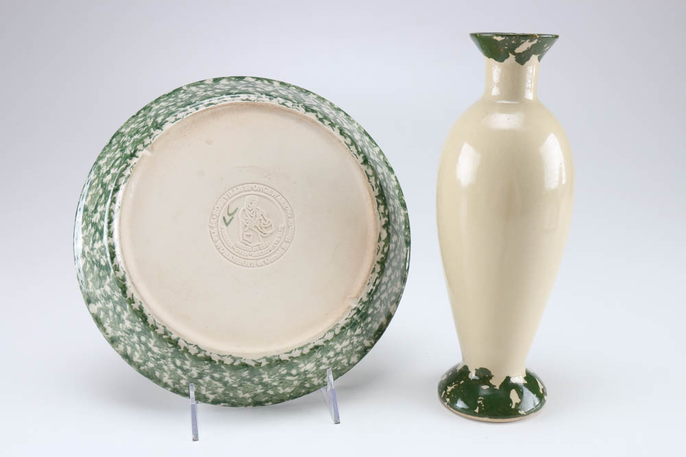 Alpine Pottery Roseville Pieces