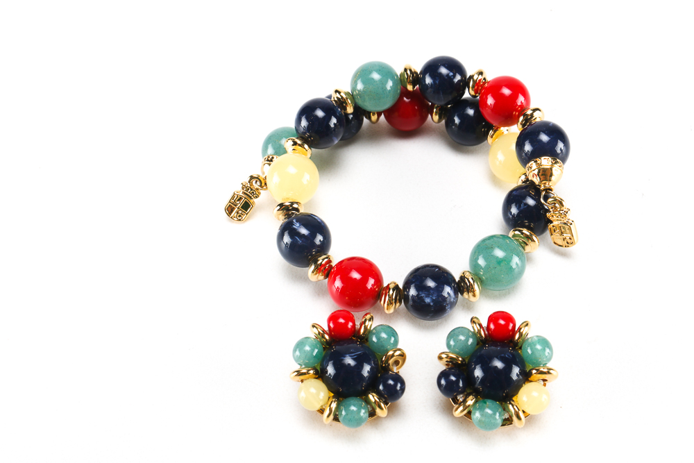 Colorful Beaded Costume Jewelry