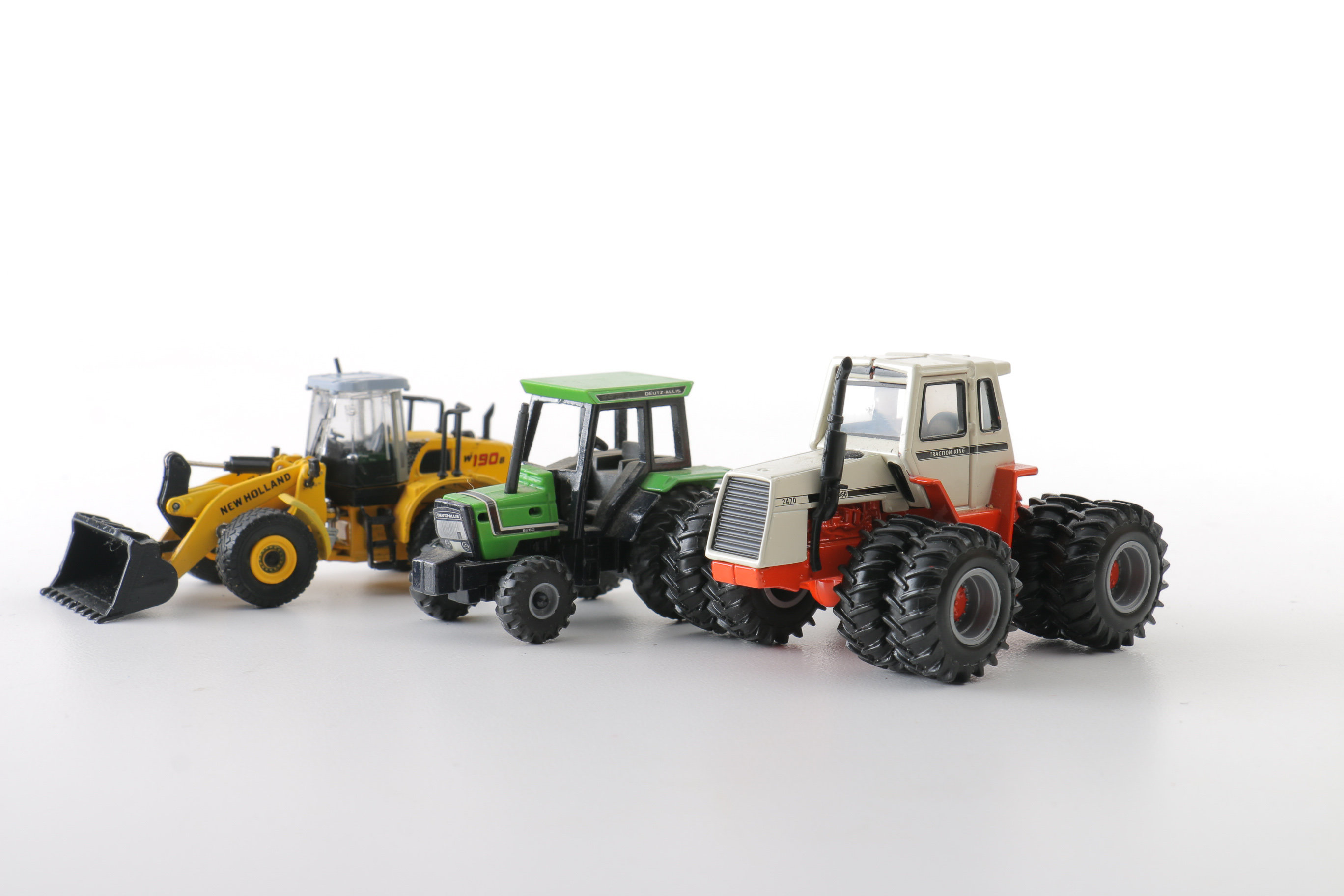 Collection of 1:64 Scale Die-Cast Tractors