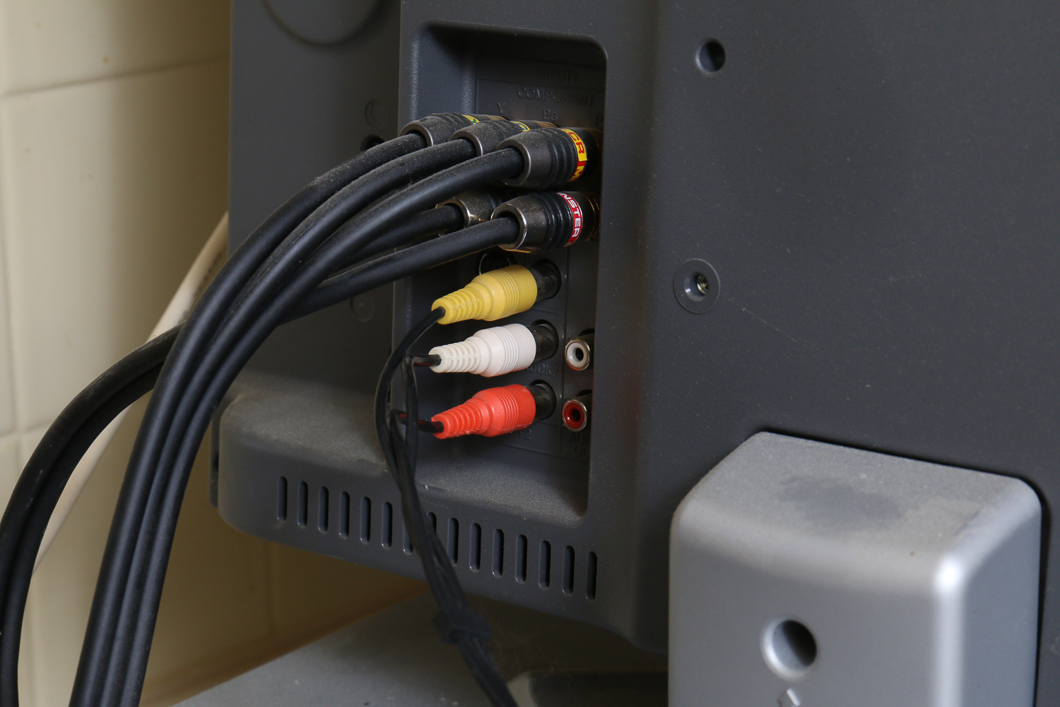 Sharp LCD Television With Sony VCR/DVD Recorder