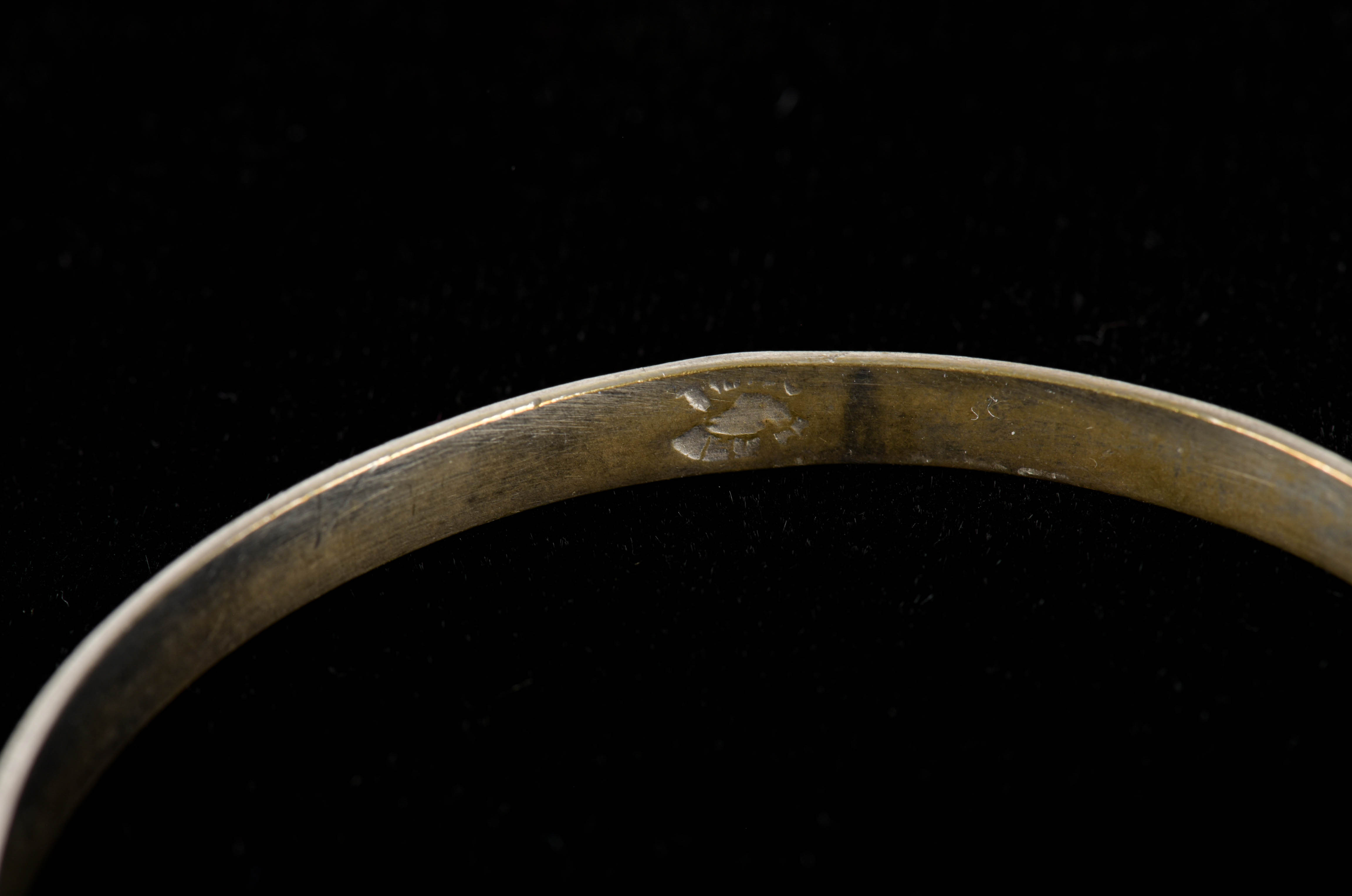 Five Sterling Silver Bangle Bracelets