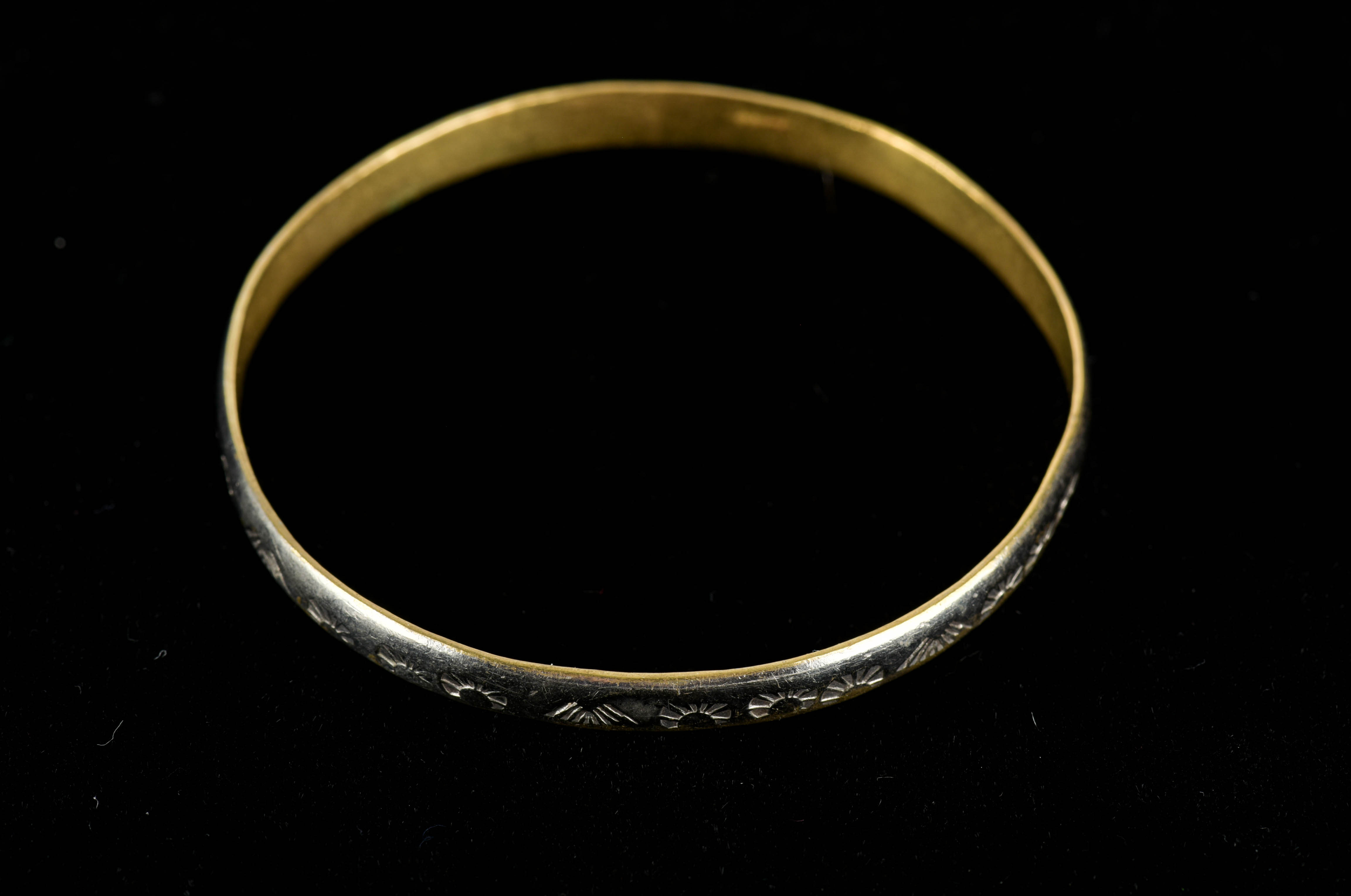 Five Sterling Silver Bangle Bracelets