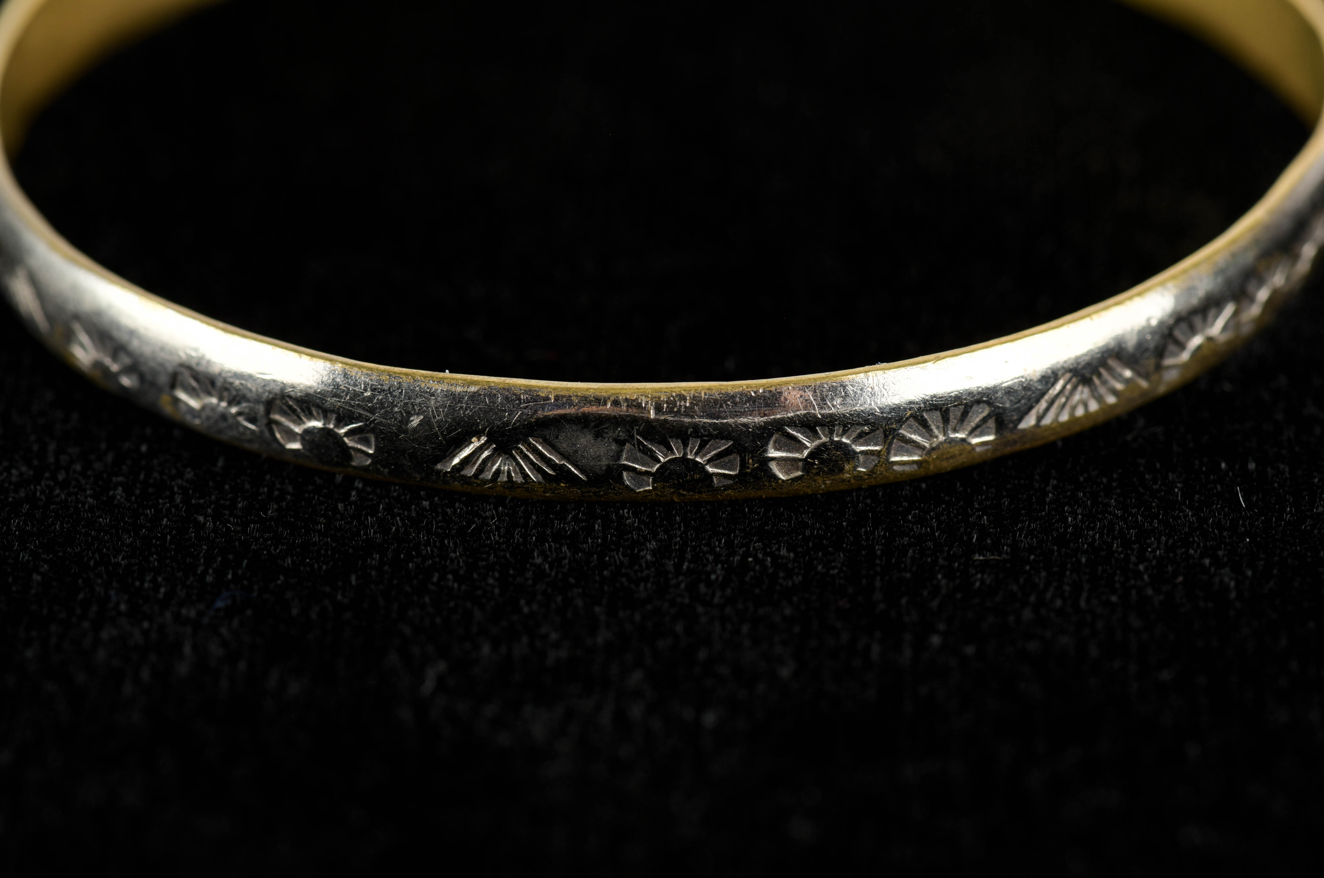 Five Sterling Silver Bangle Bracelets