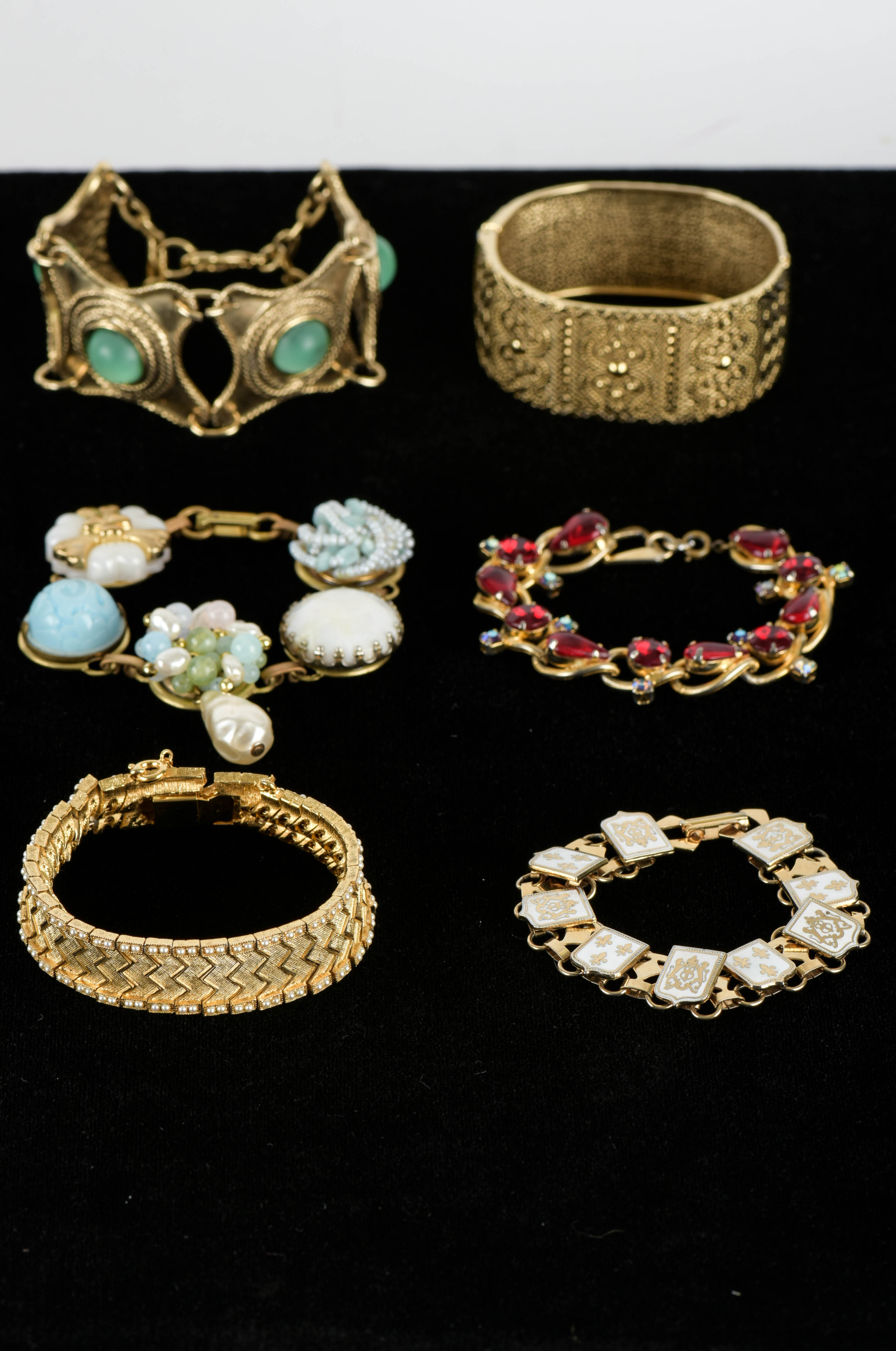 Vintage Gold Tone Bracelets
