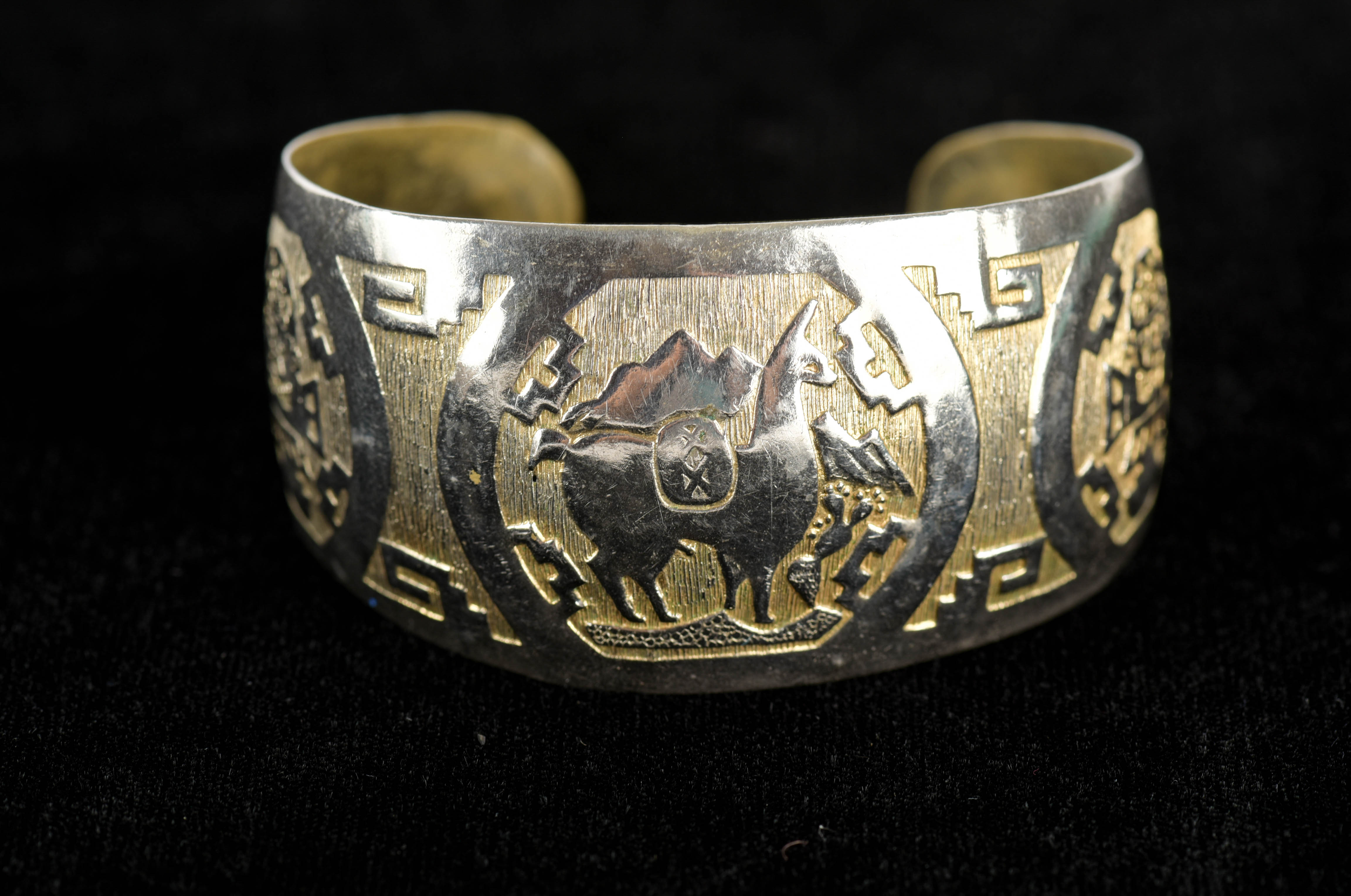 Four Silver Tone Cuff Bracelets