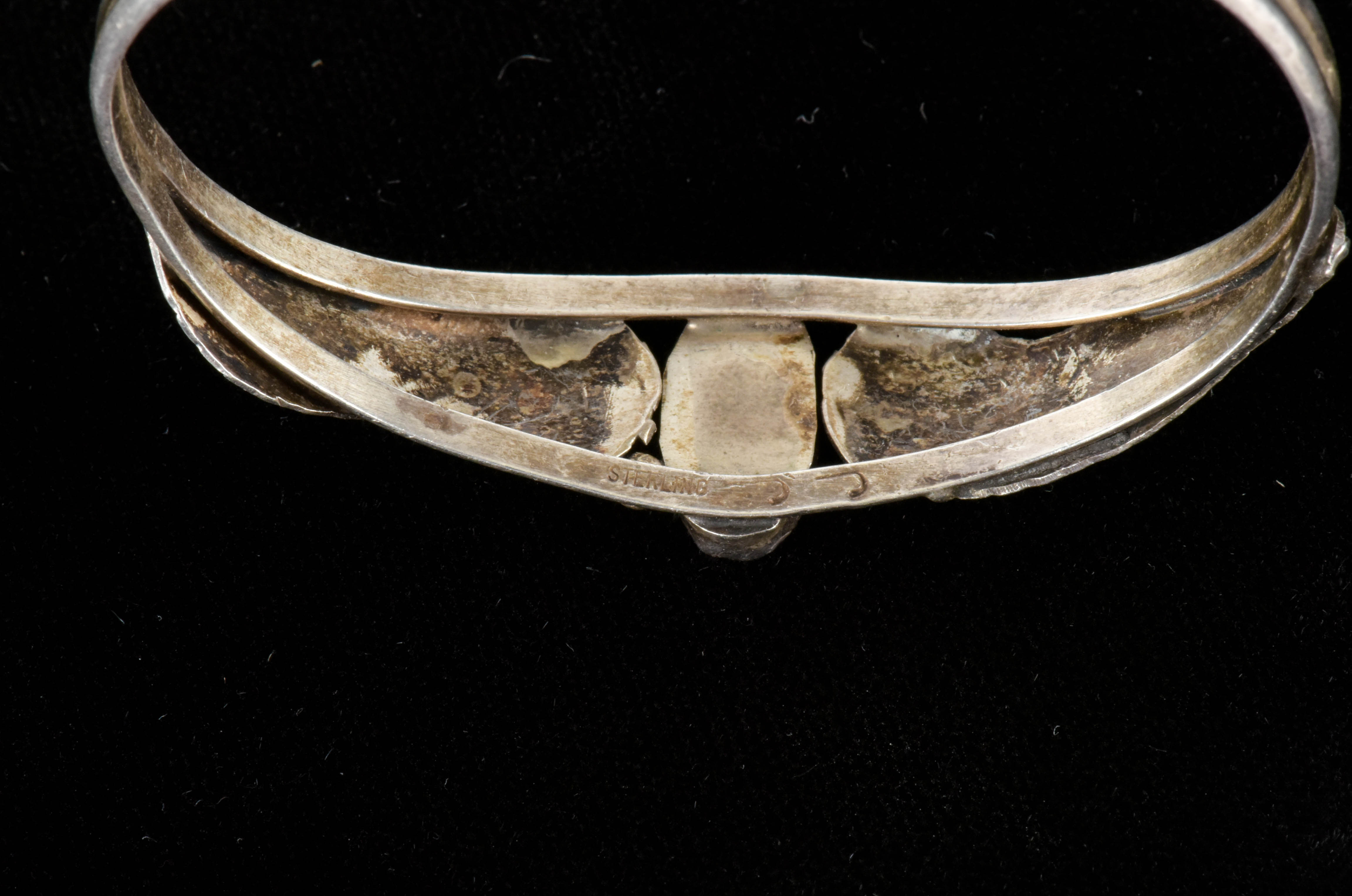 Three Sterling Silver Cuff Bracelets